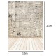 5x7FT Paper Wall Wood Floor Photography Backdrops Studio Photo Props Background