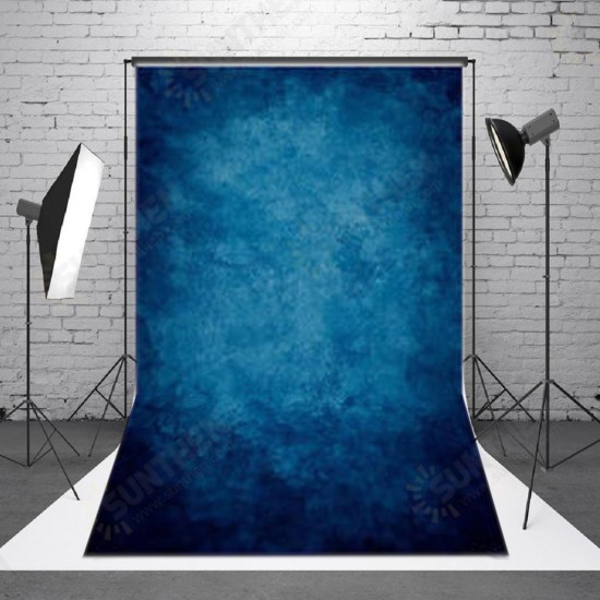 5x7ft Magic Dark Blue Mysterious Vinyl Background Photography Studio Photo Props