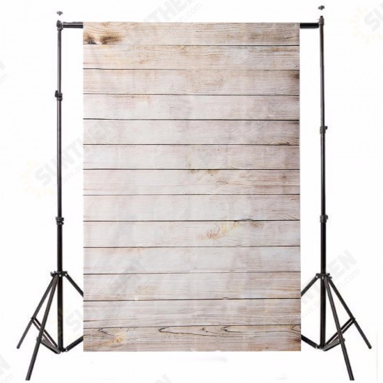 5x7ft Wood Wall Floor Theme Photography Vinyl Background Backdrop for Studio 1.5x2.1m