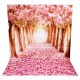 7X5FT Beautiful Flower Street Studio Vinyl Photography Backdrop Background