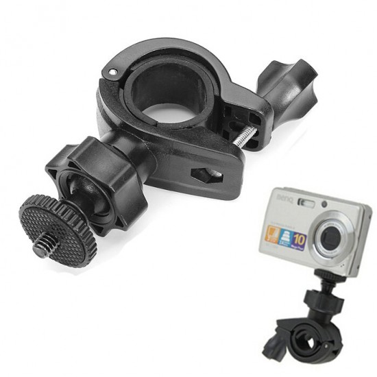 Bike Bicycle Handlebar Mount Holder Bracket For Camera Video DC DV