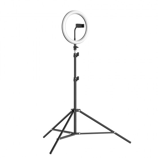 BW-SL2 10 Inch USB LED Ring Light Selfie Tripod for VK Tiktok Youtube Live Makeup with 160cm Stand