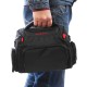 Camera Storage Travel Carry Bag with Rain Cover Strap for DSLR SLR Camera Camera Lens Flash