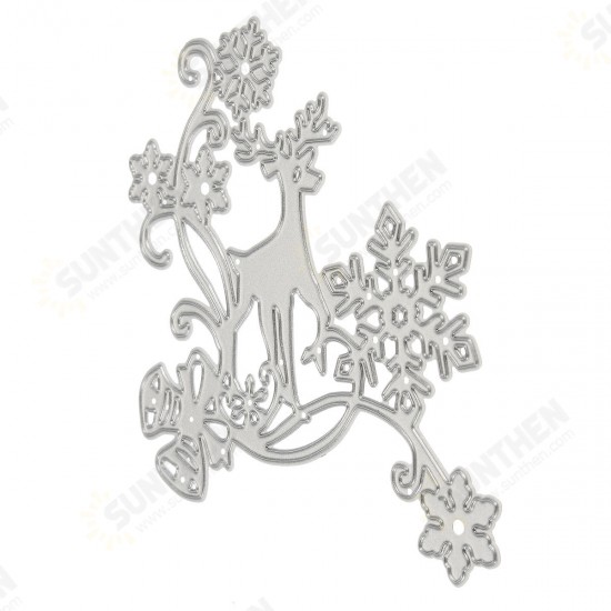 Christmas Pattern Cutting Mold Metal Cutting Dies Scrapbooking Photo Album DIY Decoration