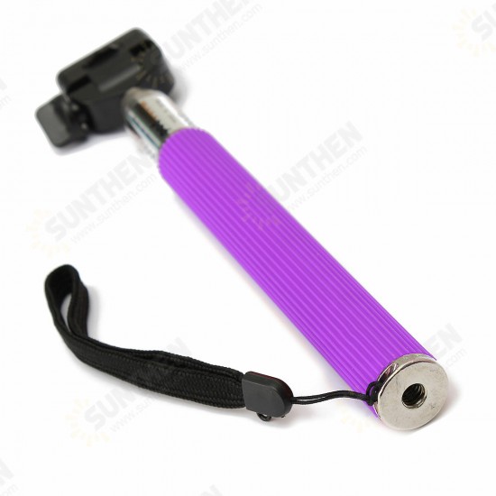 Extendable Handheld Selfie Stick Monopod with Clip for Smartphone