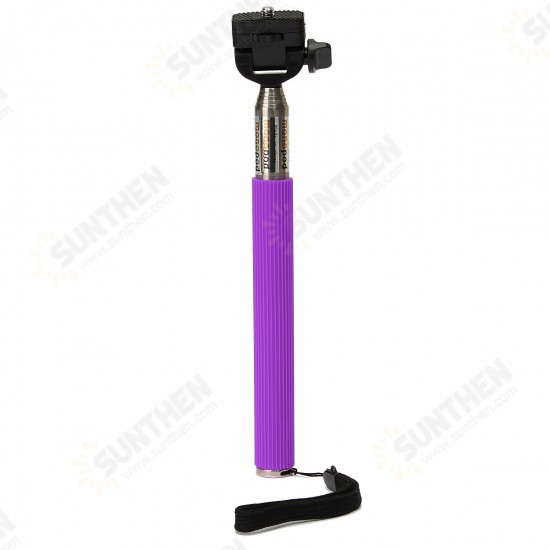 Extendable Handheld Selfie Stick Monopod with Clip for Smartphone