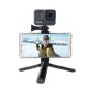 For Gopro Aluminum Alloy Mobile Phone Clip Sports Camera Clip Camera Accessories for Vlog Live Shooting