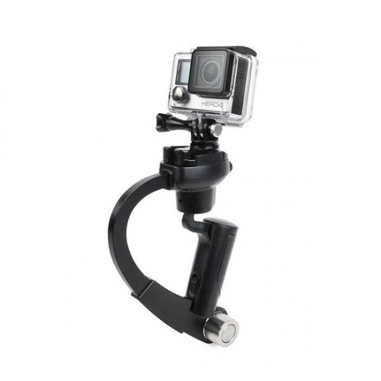 HR255 Handheld Stabilizer Mount Bow Shaped Balancer Dedicated for GoPr HERO3 Plus Hero4