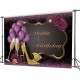 Happy Birthday Party Photo Photography Backdrop Cloth Studio Background Home Decoration Props