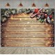 Horizontal Vertical Christmas Photography Backdrop Snowflake Glitter Wood Wall Photo Background Studio Home Party Decor Props