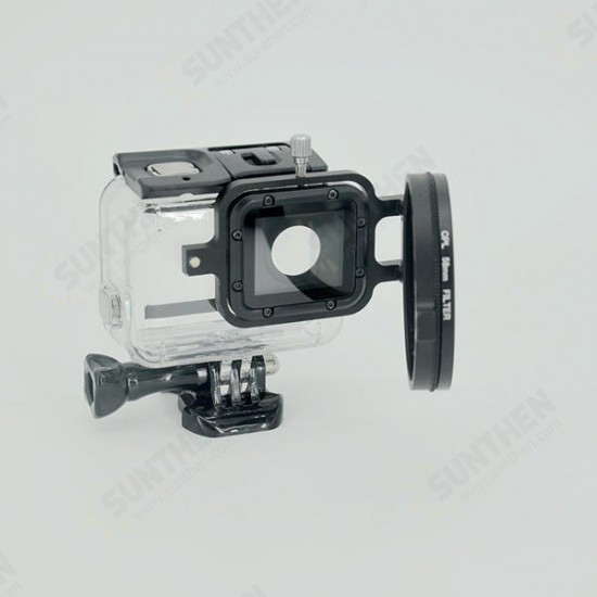 58mm CPL Filter Lens for Gopro Hero 5 Black Waterproof Housing Case