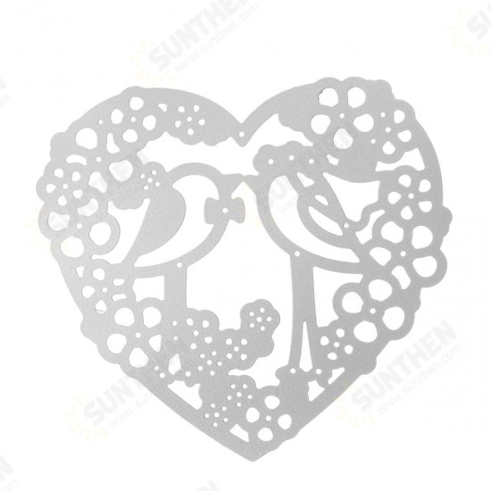 Love Birds Pattern DIY Cutting Scrapbook Card Photo Album Paper Embossing Craft Decoration