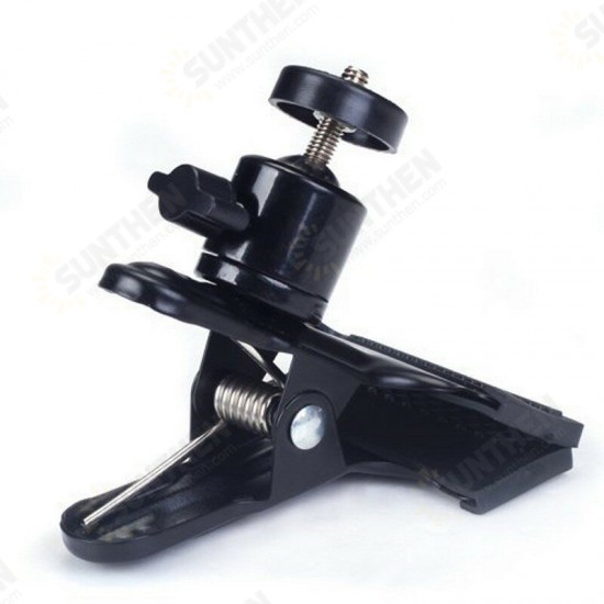 Multi-function Clip Clamp Holder Mount with Standard Ball Head 1/4 Screw