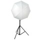 LT-80 Lantern 80 Easy-Up Softbox with 31 Inches Bowens Mount Light Control Skirt Set Bowens Style Speed Ring