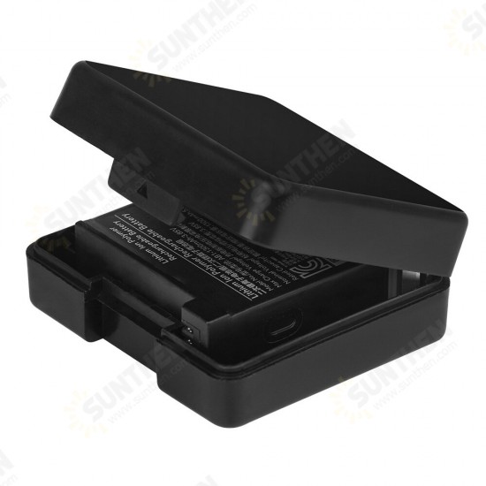 PU339 Hard Plastic Battery Case TF Memory Card Slot Protective Storage Box Stocker for DJI Osmo Action