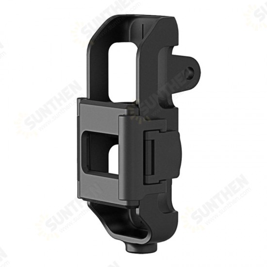 PU380 Camera Housing Shell Protective Cover Case Bracket Frame with 1/4 Screw for DJI OSMO Pocket Action Gimbal Camera