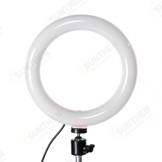 RK43 8 Inch 3200K-6500K LED Ring Light Selfie Makeup Mirror Fill Light Photographic Lamp for Youtube Live Broadcast Video Photo