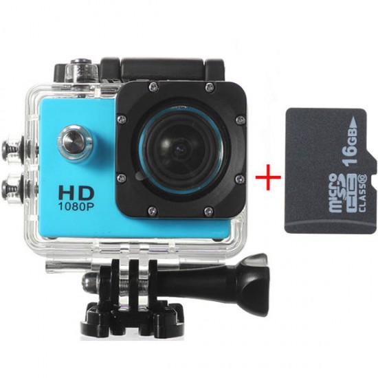 SJ4000 1.5 Inch HD Car DVR Camera+16GB Micro Sd TF Memory Card