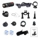 S20+ 4K Action Camera WiFi Helmet Video Camera 10m Waterproof for Motorcycle Bike Bicycle Moto Helmet Camcorder Sports Cam