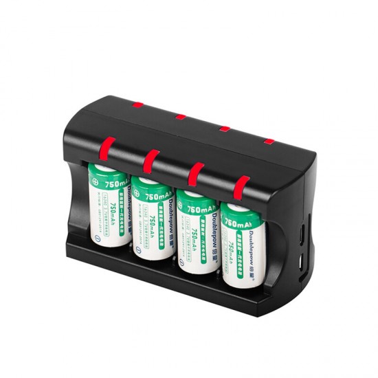 RCR123A Battery 8-slot Charger Charging Base Can Charge 8pcs 16340 16350 Battery