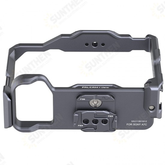 F22 2737 Quick Release Camera Cage for SONY A7C Protective Aluminium Stabilizer for SONY A7 C Camera