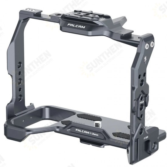 F22 2824 Camera Cage for Sony A7M4 Quick Release System Protective Metal Cage Stabilizer for Sony A7 M4