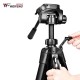 3520 55CM-139CM Portable Tripod for SLR Camera Camcorder Mobile Phone Photography Selfie Live Broadcast