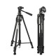 3520 55CM-139CM Portable Tripod for SLR Camera Camcorder Mobile Phone Photography Selfie Live Broadcast