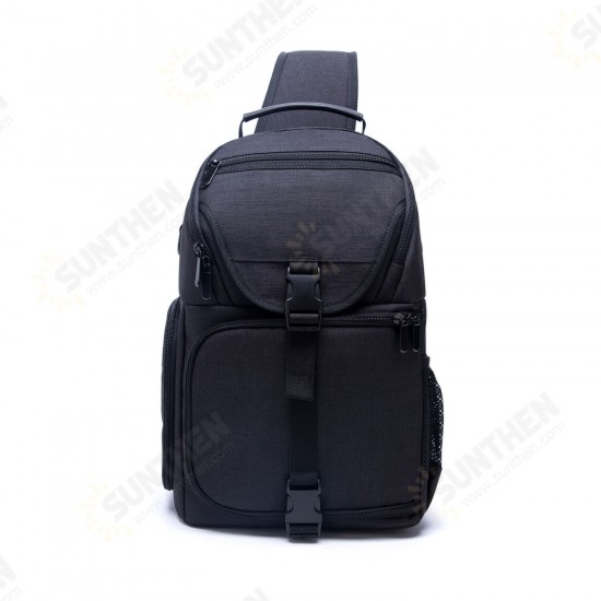 Water-Resistant Anti-theft Shockproof Travel Carry Sling Bag Backpack for DSLR Camera Lens Tripod Video Light Stand