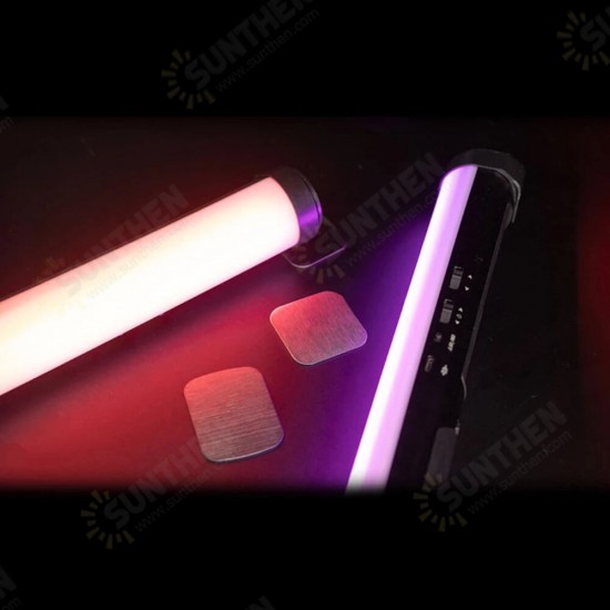 Energy Tube RGB LED Light Wand Portable Handheld Photography Lighting Stick RGB Full Color Full Light for Photography Studio Video Mobile Phone Camera APP Control Light