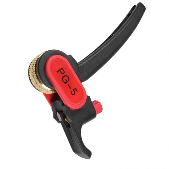 1PCS PG-5 Cable Stripper, Manual Stripper, Stripping Knife ≥25mm Ratchet Cross-section Round Cable Cutter