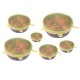 6Pcs/set Silicone Stretch Suction Pot Lids Kitchen Cover Pan Bowl Stopper Cap