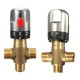 Brass Thermostatic Valve Temperature Mixing Valve For Wash Basin Bidet Shower