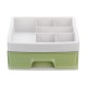 Plastic Makeup Holder Box Storage Desktop Container Cosmetic Jewelry Container Table Organizer