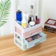 Plastic Makeup Holder Box Storage Desktop Container Cosmetic Jewelry Container Table Organizer