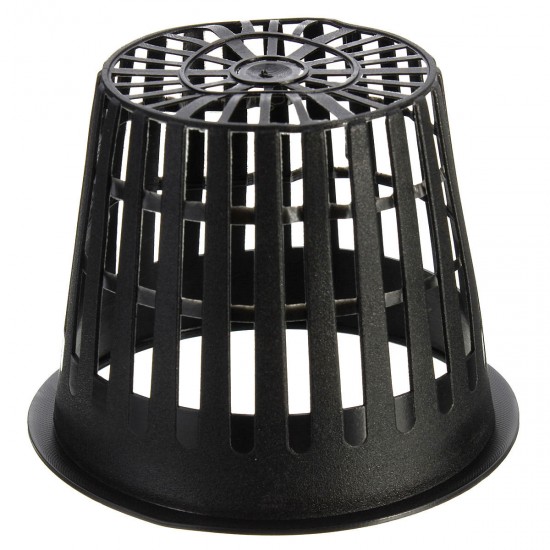 Plastic Mesh Pot Net Basket Hydroponic Aeroponic Flower Container Plant Grow Pot Cup