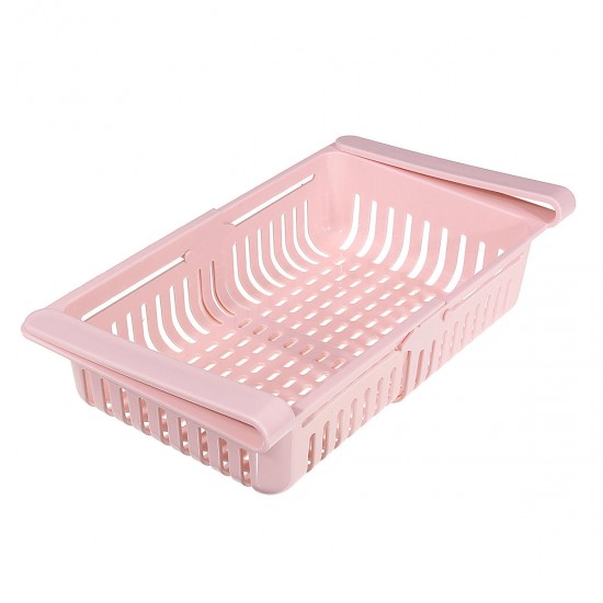 Refrigerator Plastic Storage Rack Basket Food And Beverage Drawer Storage Box Kitchen