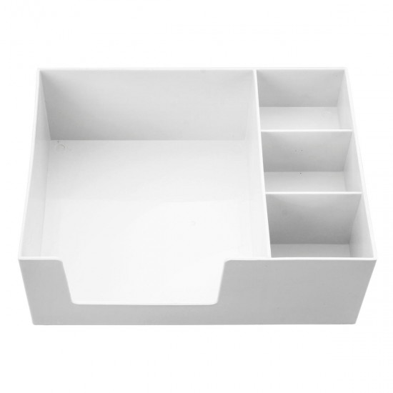 Single/Double Top/Bottom/Tiers Desktop Plastic Organizer Makeup Cosmetic Storage Box