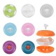 Small Pill Container Portable Plastic Travel Purse Pill Box Case Organizer 8 Colors