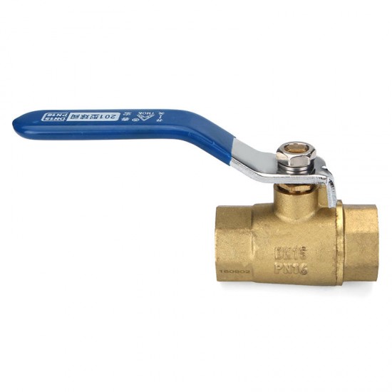 TK201 1/2inch 3/4inch 1inch Female Brass Two Piece Full Port Thread Ball Valves with Vinyl Handle