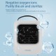 MH02A Portable USB Air-Conditioning 2.5m/s Cooling Fan Negative Ion Purifier Air Cooler Stepless Speed Regulation for Home Office