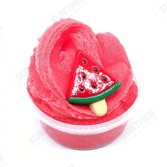 120ML Fruit Slime Brushed Crystal Cotton Clay Decompression DIY Gift Stress Reliever