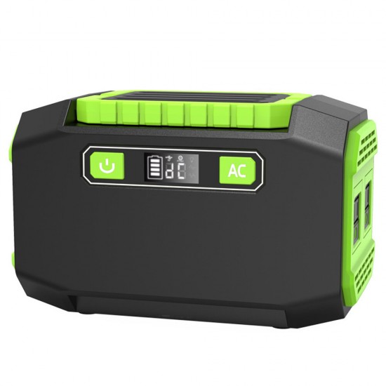 Portable 150W 45000mAh Power Station Back Up Power Supply With 2 AC Outlets 250W Max / 3 DC Outputs 120W Max / 2 USB Output 3.1A Max