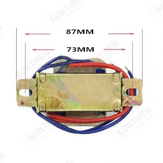 15W EI57 Power Transformer Input AC 220V to AC 6V 9V 12V 15V 18V 24V Output Single/Double Ferrite Copper Core Voltage