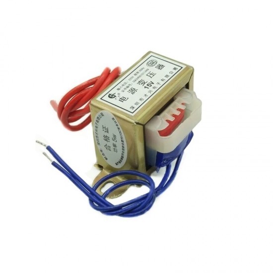 AC 220V Input to AC 6V 9V 12V 15V 18V 24V Output 5W EI 50Hz Single/Dual Voltage Copper Power Transformer