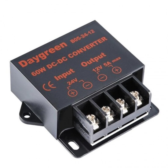 DC 24V to DC12V 5A 60W DC-DC Converter Regulator Car Step Down Reducer Car LED Power Buck Module