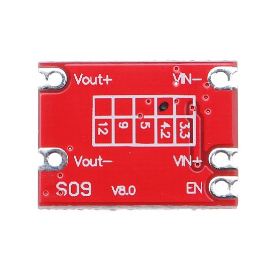 DC-DC 3V-15V to 4.2V Fixed Output Automatic Buck Boost Step Up Step Down Power Supply Module For