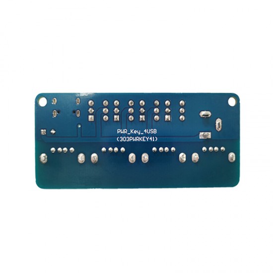 Power Expansion Module Button Control 5V 4-way USB Distribution Board Power Supply Hub