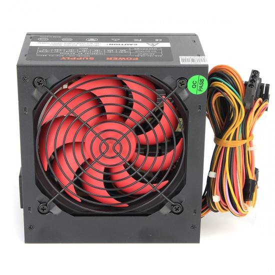 110V-230V 12cm Fan ATX Power Supply Fan 24 Pin PCI SATA ATX 12V Molex Connect 80+ Gold