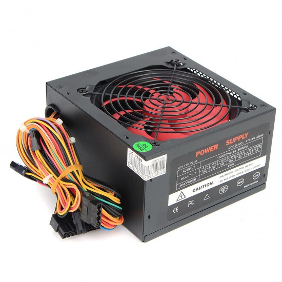 110V-230V 12cm Fan ATX Power Supply Fan 24 Pin PCI SATA ATX 12V Molex Connect 80+ Gold